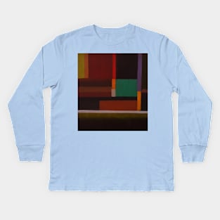 Parallel Geometry Kids Long Sleeve T-Shirt